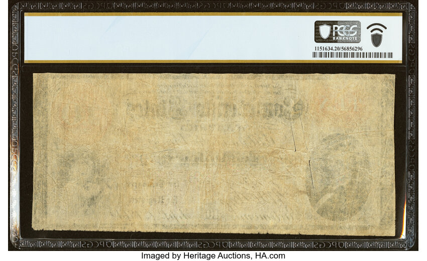 image for: T24 $10 1861 PF-1 Cr. 156 PCGS Banknote Very Fine 20....