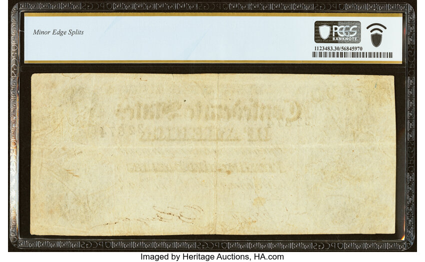 image for: T64 $500 1864 PF-2 Cr. 489 PCGS Banknote Very Fine 30....