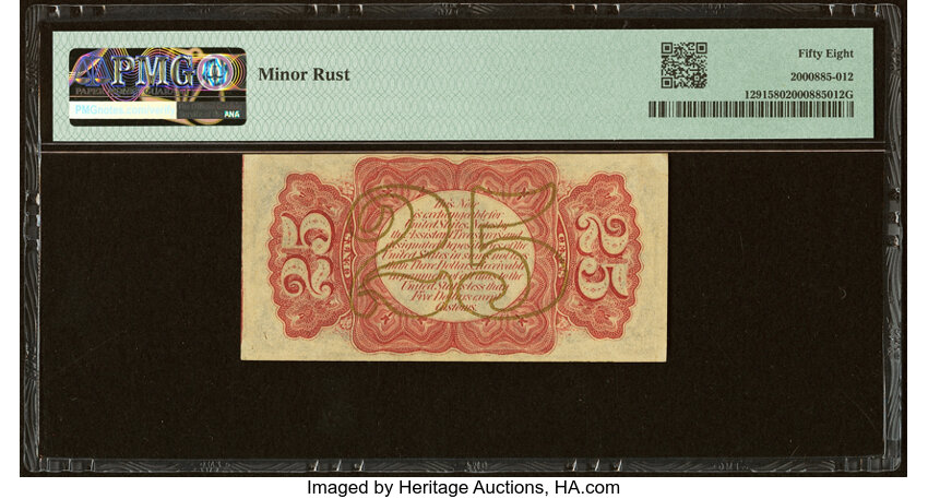image for: Fr. 1291 25¢ Third Issue PMG Choice About Unc 58....