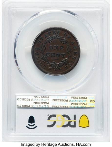 thumbnail for: 1838 N-9 1c PCGS XF45 BN