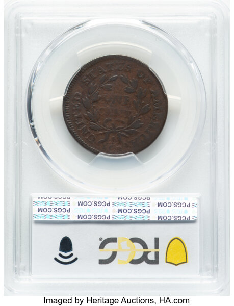 image for: 1798 1C First Hair Style, S-146, B-3, Low R.5, Good 6 PCGS. PCGS Population: 1 in 6, 7 finer (10/25)....