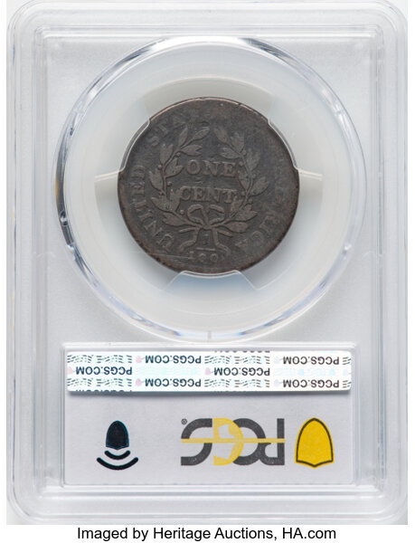 thumbnail for: 1805 S-267  1c PCGS AG3 BN