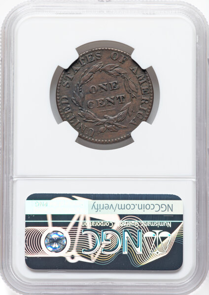 thumbnail for: 1821 N-2 1c NGC VF35 BN