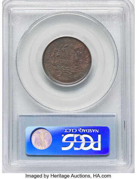 image for: 1807 1/2 C C-1, B-1, R.1, AU53 PCGS. CAC. PCGS Population: 21 in 53, 89 finer. CAC: 1 in 53, 17 finer (11/25). CDN: $1,000 ...