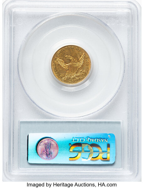 image for: 1835 $2 1/2 HM-2, R.3, XF45 PCGS. PCGS Population: 38 in 45, 168 finer (11/25). CDN: $979.32 Whsle. Bid for NGC/PCGS XF45. ...