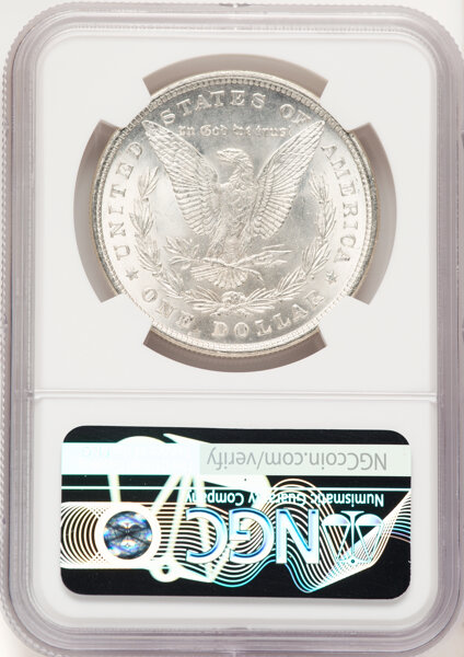 image for: 1878 8TF $1 Tripled Stars, VAM-16, MS63 NGC.  CDN: $425 Whsle. Bid for NGC/PCGS MS63. Mintage 699,300....