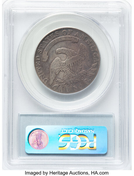 image for: 1831 50C O-110, R.2, Fine 12 PCGS. Ex: Manhattan Collection. PCGS Population: 1 in 12, 26 finer (11/25). CDN: $70 Whsle. Bi...