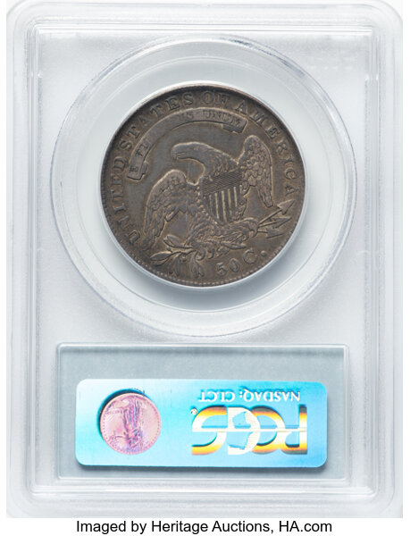 image for: 1835 50C O-109, R.2, VF35 PCGS. Ex: Manhattan Collection. PCGS Population: 2 in 35, 32 finer (11/25). CDN: $130 Whsle. Bid ...