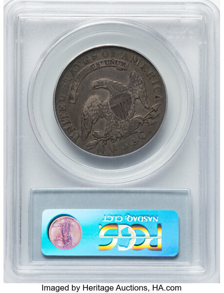 image for: 1832 50C Small Letters, O-112, R.2, VF35 PCGS. Ex: Manhattan Collection. PCGS Population: 4 in 35, 20 finer (11/25). CDN: $...