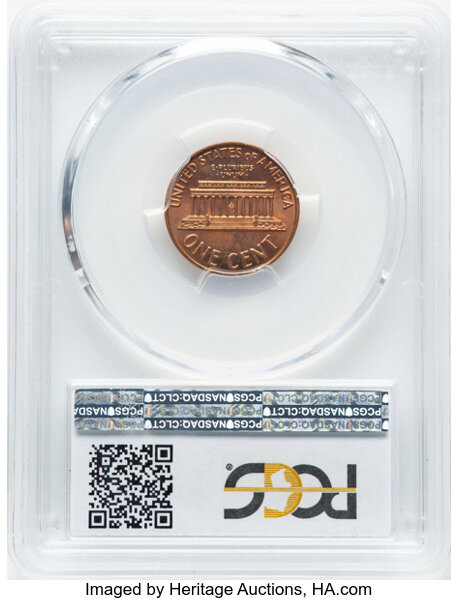 image for: 1972 1C Doubled Die Obverse, FS-101, MS66 Red PCGS.  CDN: $1,000 Whsle. Bid for NGC/PCGS MS66. Mintage 75,000....