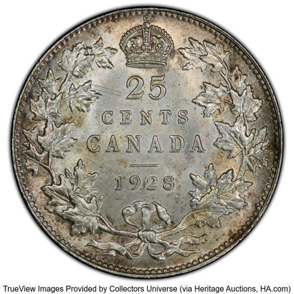 thumbnail for: 1928 25c PCGS MS65