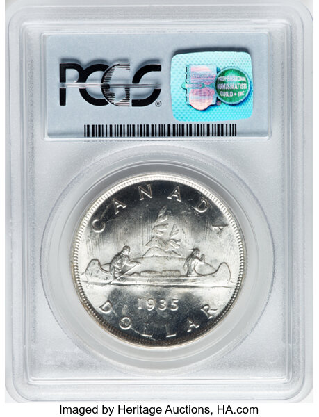 image for: Canada: George V Dollar 1935 MS66 PCGS,...