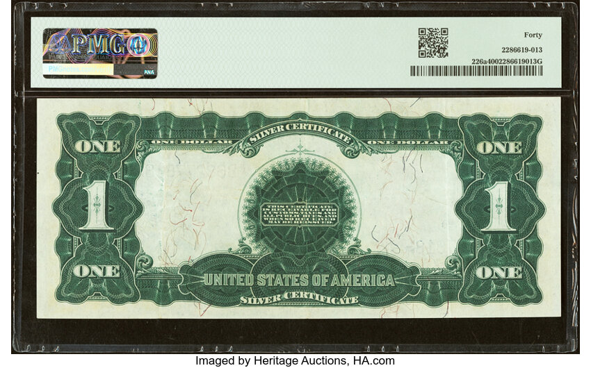 image for: Fr. 226a $1 1899 Silver Certificate PMG Extremely Fine 40....