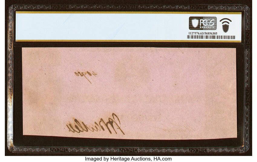 image for: T54 $2 1862 PF-11 Cr. 392 PCGS Banknote Choice Unc 63 PPQ....