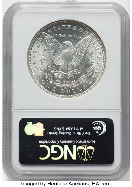 image for: 1900-O/CC $1 VAM-11 MS63 NGC. A Top 100 Variety.  CDN: $1,080 Whsle. Bid for NGC/PCGS MS63. Mintage 12,590,000....