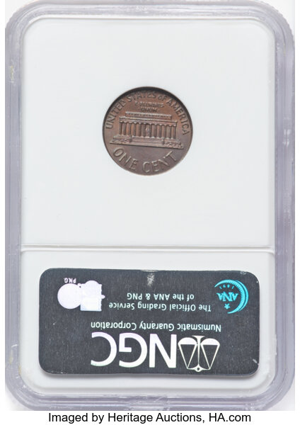 image for: 1972 1C Doubled Die Obverse, FS-101, MS65 Brown NGC. NGC Census: 42 in 65, 7 finer (11/25). CDN: $350 Whsle. Bid for NGC/PC...