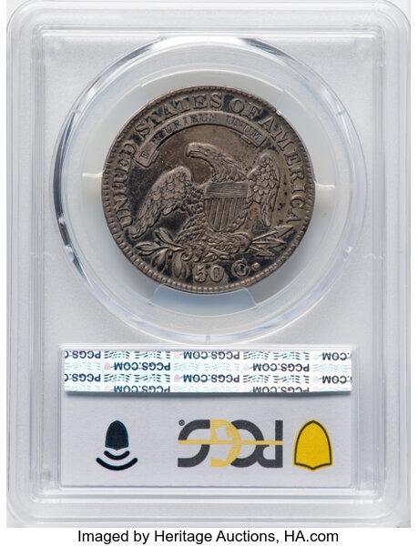 image for: 1832 50C Small Letters, O-106, R.1, VF30 PCGS. CDN: $120 Whsle. Bid for NGC/PCGS VF30. Mintage 4,797,000....