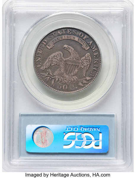 image for: 1830 50C Small 0, O-106, R.3, VF35 PCGS. Ex: Manhattan Collection. PCGS Population: 2 in 35, 14 finer (11/25). CDN: $143 Wh...