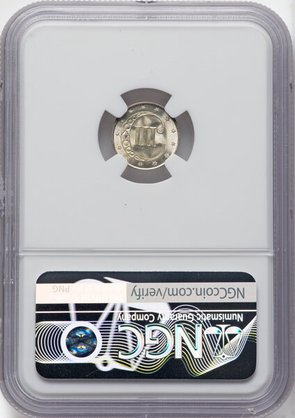 image for: 1851 3cS NGC MS66+