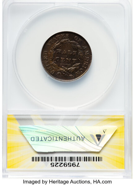 image for: 1828 1/2 C 12 Stars, C-2, B-3, R.2 -- Damaged, Cleaned -- ANACS Details. VF35 Details. Mintage 606,000....