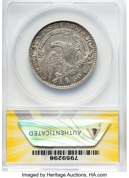 image for: 1826 50C O-112, R.4 -- Cleaned -- ANACS Details. XF45 Details. Mintage 4,000,000....