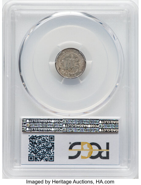 image for: 1851-O 3cS PCGS MS63