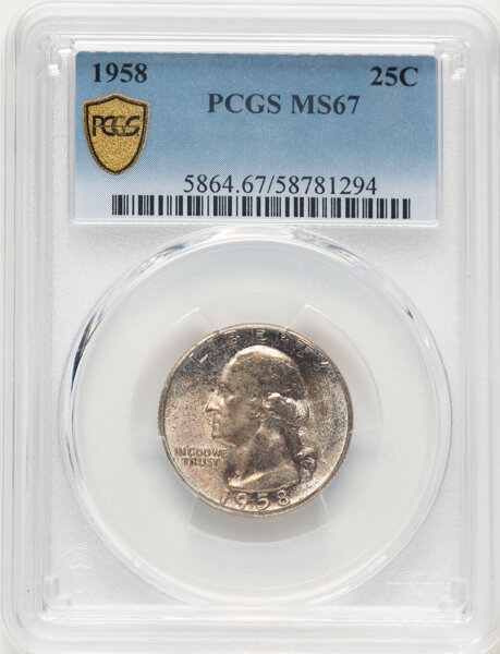 1958 25c MS67 thumbnail 6