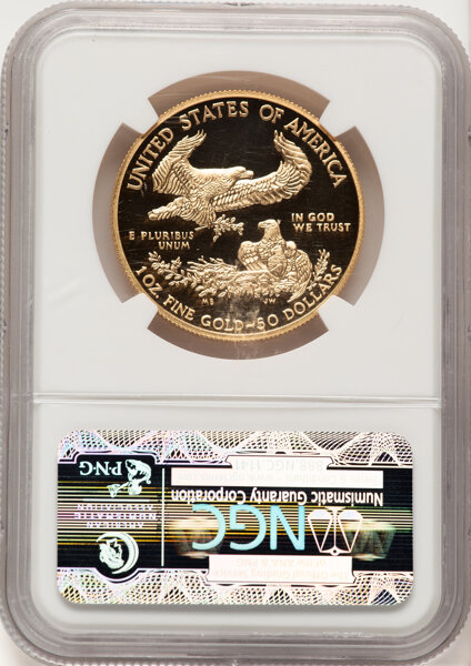 image for: 2014-W $50 One-Ounce Gold Eagle PR70 Ultra Cameo NGC.  CDN: $4,217.51 Whsle. Bid for NGC/PCGS PR70....