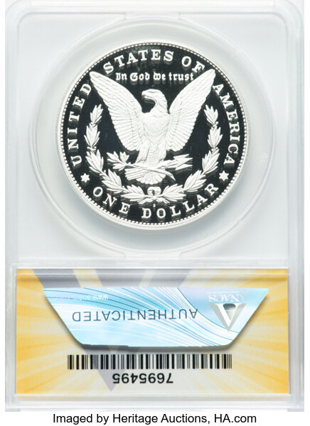 image for: 2023-S Morgan S$1  ANACS PR70 DCAM