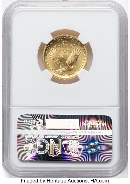 thumbnail for: 2016-W Centennial Series G25c NGC MS70