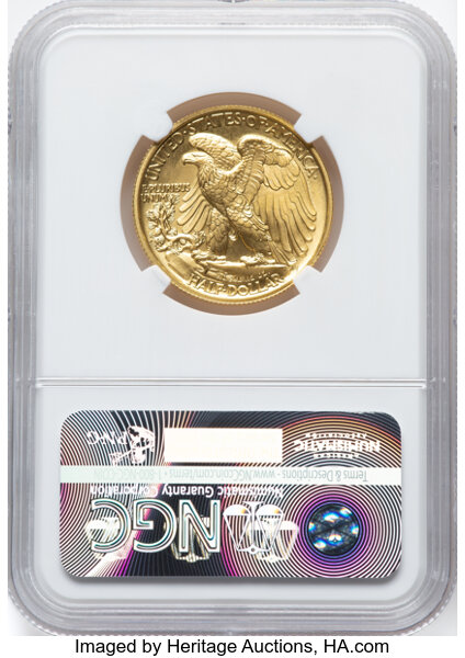 thumbnail for: 2016-W Centennial Series G50c NGC MS70