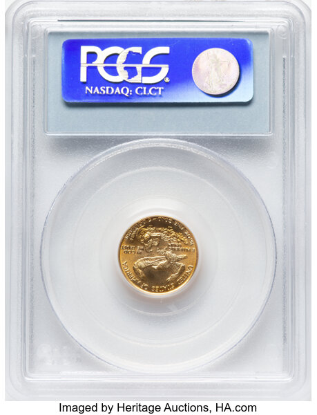 image for: 1988 Gold Eagle $5  PCGS MS69