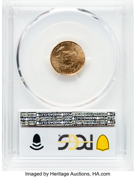 thumbnail for: 1999 Gold Eagle $5  PCGS MS69