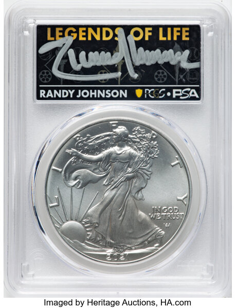 thumbnail for: 2021 Silver Eagle, Type 2 $1  PCGS MS70