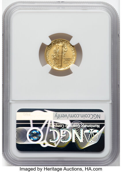 image for: 2016-W Centennial Series G10c NGC MS70