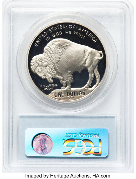 thumbnail for: 2001-P American Buffalo S$1 PCGS PR70 DCAM