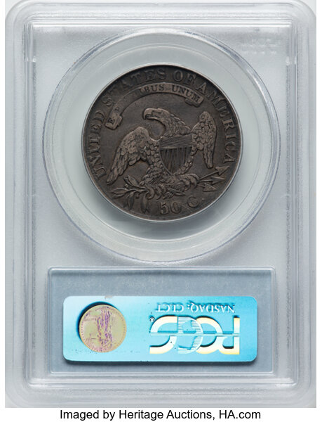 image for: 1831 50C O-105, R.3, VF30 PCGS. Ex: Manhattan Collection. PCGS Population: 2 in 30, 23 finer (11/25). CDN: $132 Whsle. Bid ...