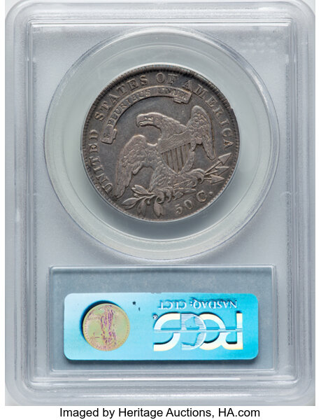 image for: 1835 50C O-106, R.1, VF35 PCGS. Ex: Manhattan Collection. PCGS Population: 6 in 35, 30 finer (11/25). CDN: $130 Whsle. Bid ...