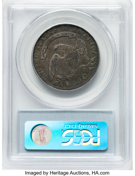 image for: 1833 50C O-105, R.1, VF25 PCGS. Ex: Manhattan Collection. PCGS Population: 1 in 25, 27 finer (11/25). CDN: $110 Whsle. Bid ...