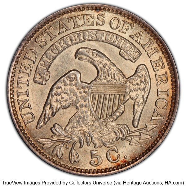 image for: 1830 H10C V-3, LM-4.1, R.2, MS62 PCGS. CAC. CAC: 8 in 62, 71 finer (11/25). CDN: $550 Whsle. Bid for NGC/PCGS MS62. Mintage...