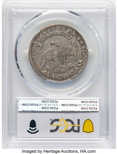 image for: 1827/6 50C O-101, R.2, XF40 PCGS. Mintage 5,493,400....