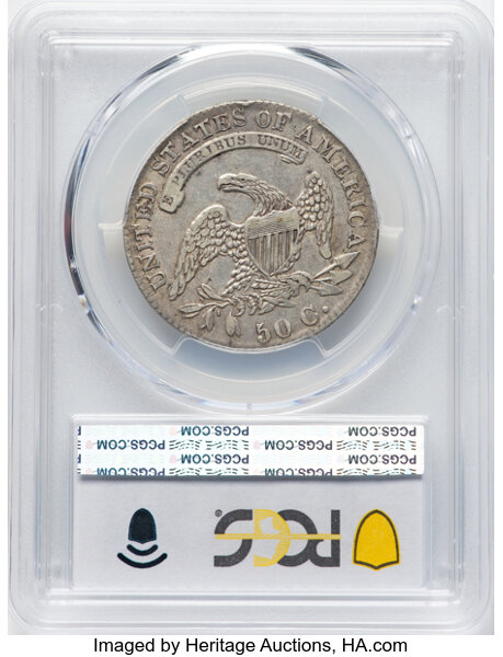 image for: 1832 50C Small Letters, O-102, R.1, VF30 PCGS.  Mintage 4,797,000....