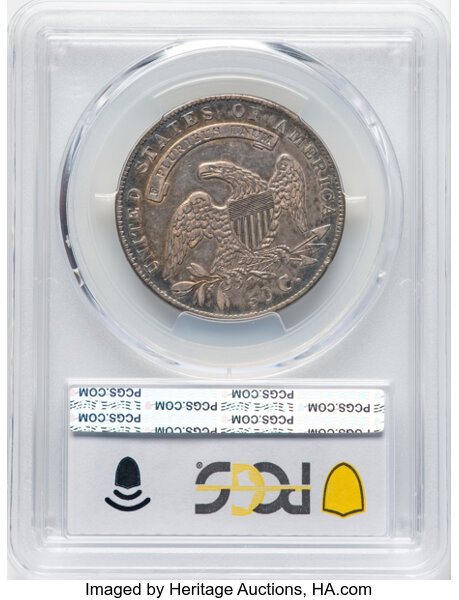 image for: 1836 50C Lettered Edge, 50/00, O-116, R.2, XF45 PCGS.  Mintage 6,545,000....