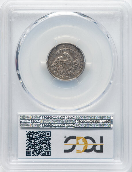 image for: 1832 10C JR-2, R.2, VF30 PCGS. Mintage 522,500....