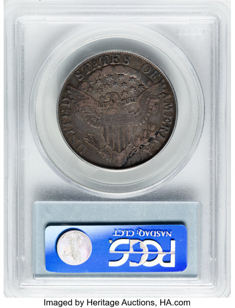 image for: 1806/5 50C Large Stars, O-103, T-8, R.2, VF30 PCGS. Ex: Manhattan Collection. PCGS Population: 10 in 30, 32 finer (10/25). ...