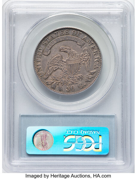 image for: 1832 50C Small Letters, O-118, R.1, XF45 PCGS. Ex: Manhattan Collection. PCGS Population: 5 in 45, 28 finer (11/25). CDN: $...