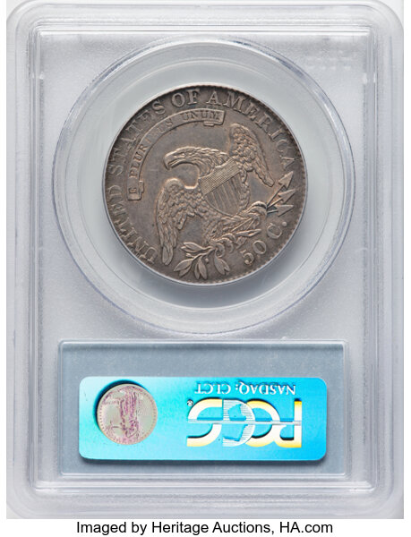 image for: 1831 50C O-112, Low R.4, XF45 PCGS. Ex: Manhattan Collection. PCGS Population: 1 in 45, 4 finer (11/25). CDN: $228 Whsle. B...