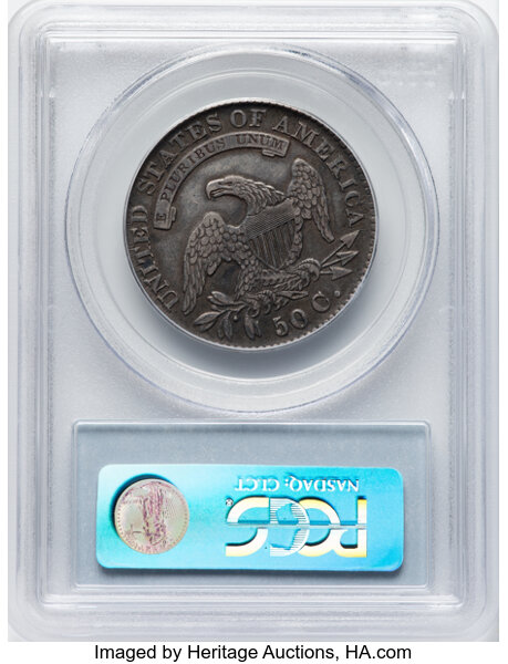 image for: 1830 50C Large 0, O-123, R.1, XF45 PCGS. Ex: Manhattan Collection. PCGS Population: 8 in 45, 45 finer (11/25). CDN: $190 Wh...