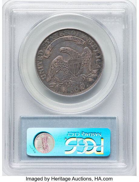 image for: 1833 50C O-106, R.2, VF35 PCGS. Ex: Manhattan Collection. PCGS Population: 4 in 35, 23 finer (11/25). CDN: $130 Whsle. Bid ...