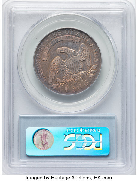 image for: 1833 50C O-114, R.2, XF40 PCGS. Ex: Manhattan Collection. PCGS Population: 5 in 40, 22 finer (11/25). CDN: $160 Whsle. Bid ...